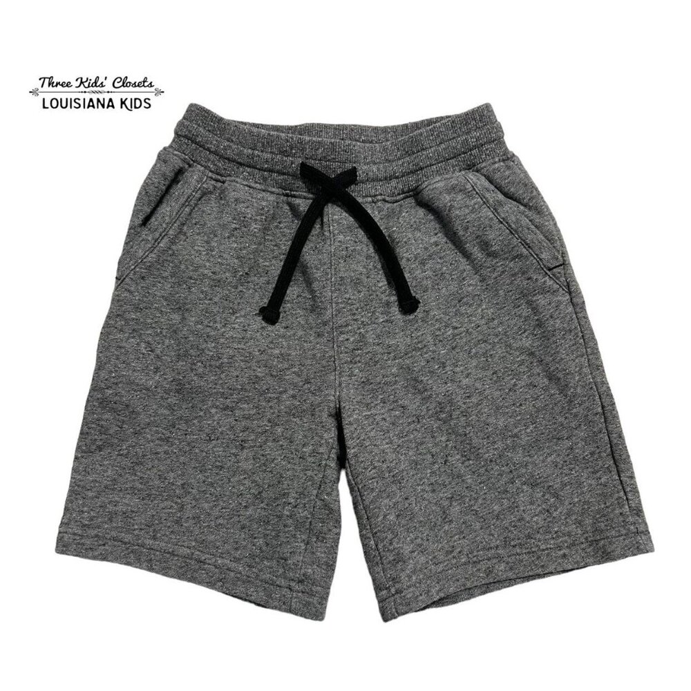 Rumi + Ryder XS (4-5Y) Grey French Terry Drawstring Shorts